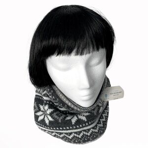 Gertex Kids Fair Isle Snowflake Knit Neck Warmer